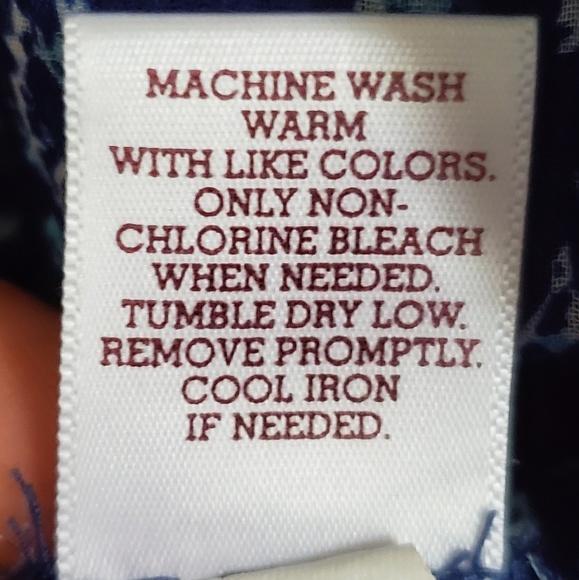 SO HERITAGE BLUE FLORAL KIMONO/coverup SIZE M - Picture 8 of 8